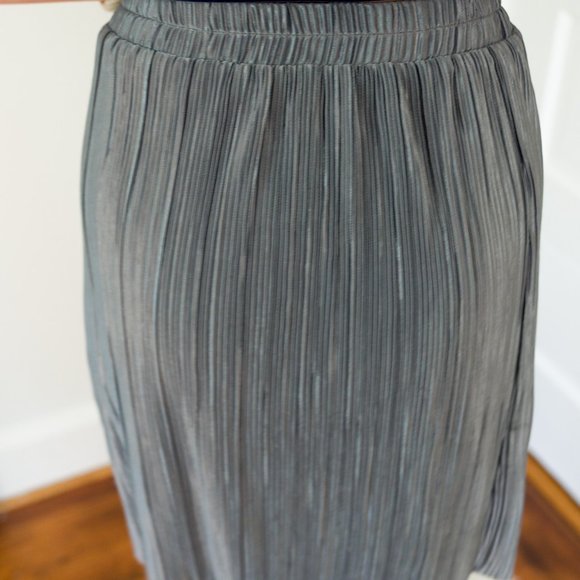 Silver Ruffle Skirt - Picture 4 of 6